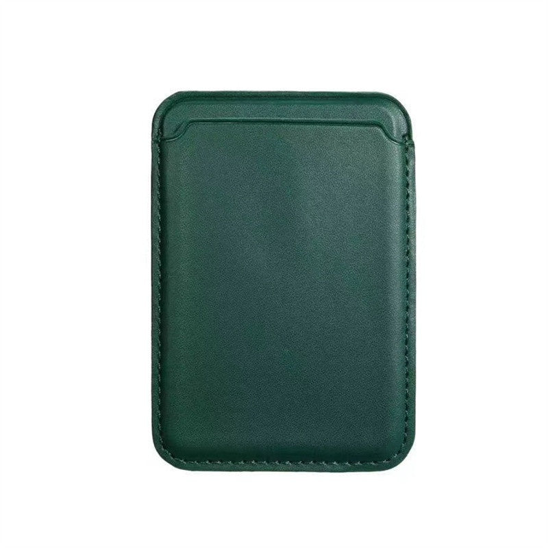 Magsafe Magnetic Luxury Leather Card Holder Wallet Case For 14 Pro Max 13 12