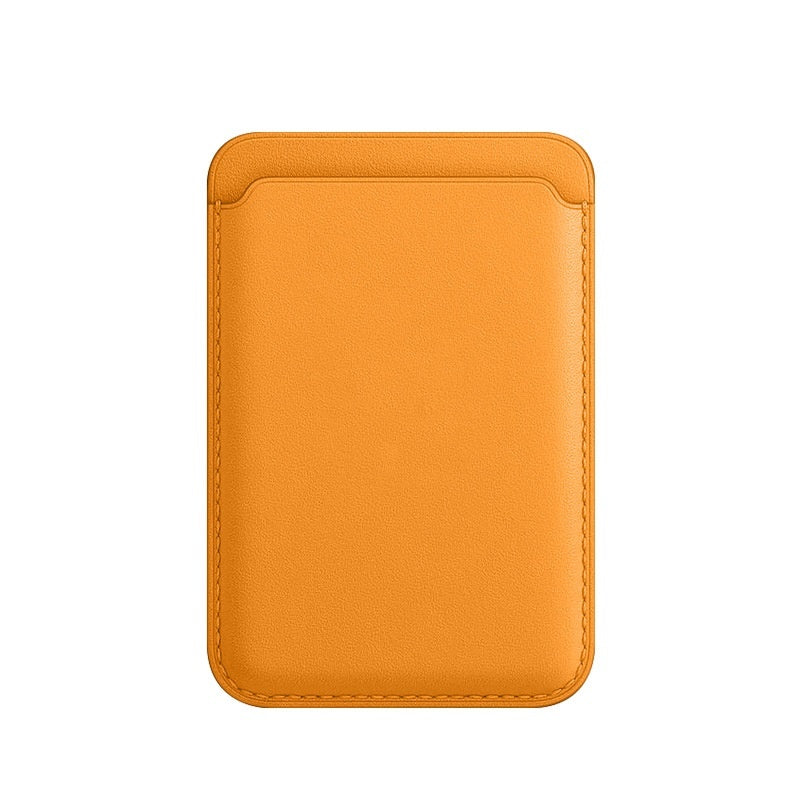 Magsafe Magnetic Luxury Leather Card Holder Wallet Case For 14 Pro Max 13 12