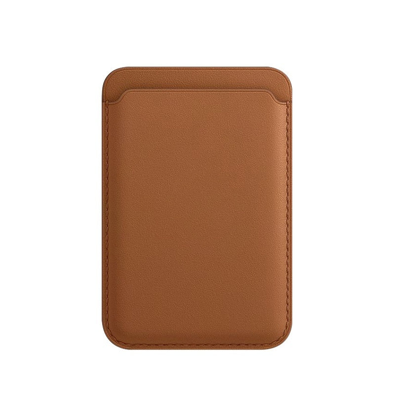 Magsafe Magnetic Luxury Leather Card Holder Wallet Case For 14 Pro Max 13 12