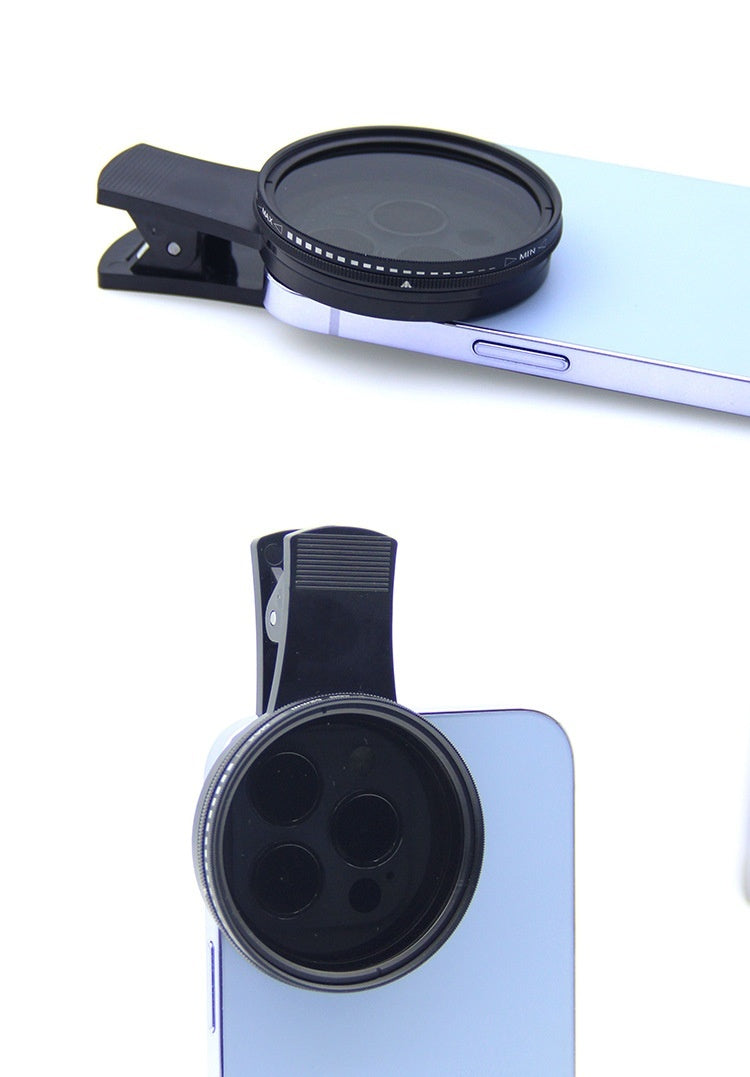 Adjustable CPL Phone Lens